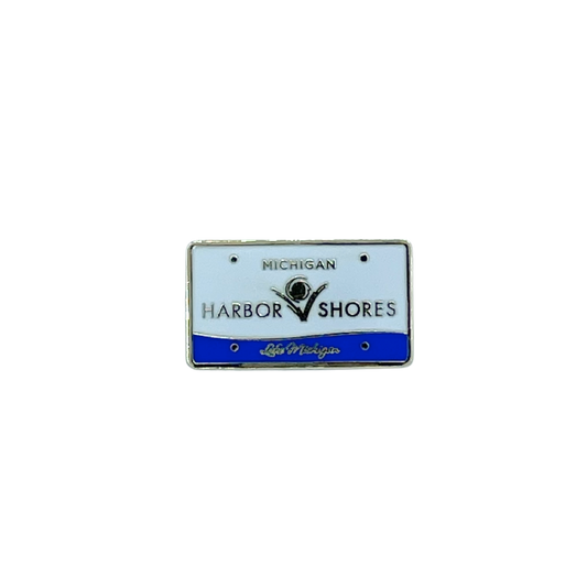 Harbor Shores Ball Marker - License Plate